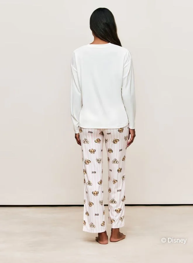 UNDIZ White Simba pyjama set for Women | Best Price UAE